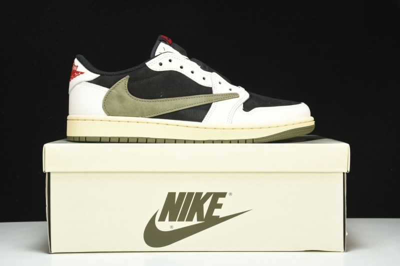 Jordan 1 Retro Low OG SP Travis Scott Olive