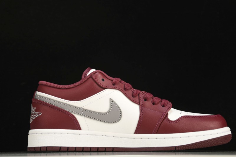 Jordan 1 Low Bordeaux