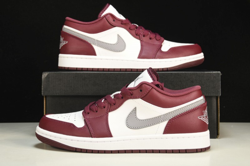 Jordan 1 Low Bordeaux