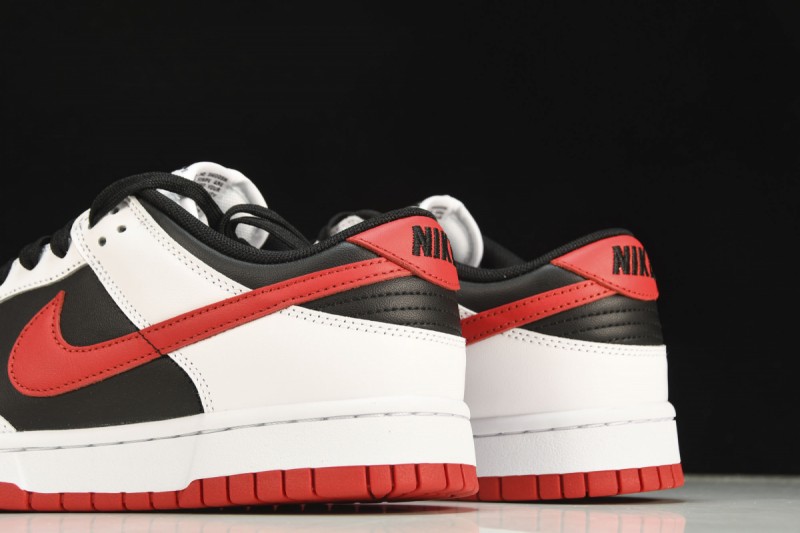 Nike Dunk Low Retro White Black University Red