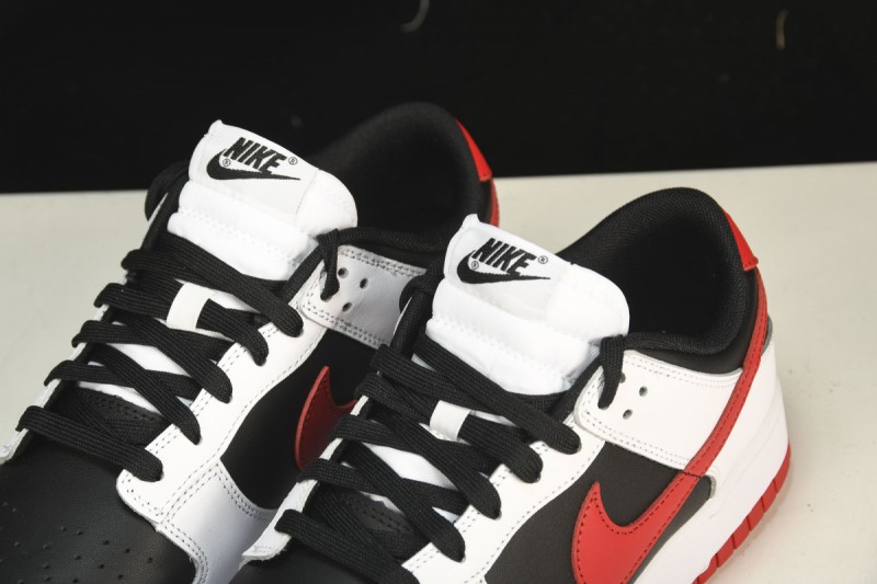 Nike Dunk Low Retro White Black University Red