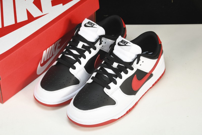 Nike Dunk Low Retro White Black University Red