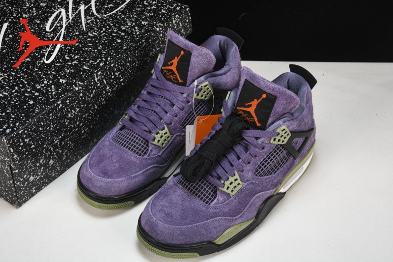 Jordan 4 Retro Canyon Purple