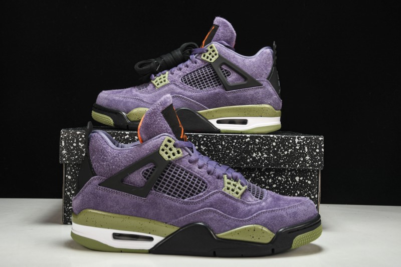 Jordan 4 Retro Canyon Purple