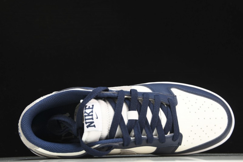 Nike Dunk Low Summit White Midnight Navy