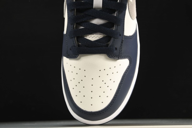 Nike Dunk Low Summit White Midnight Navy