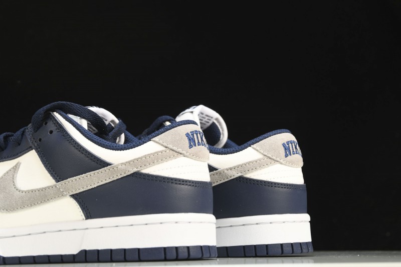 Nike Dunk Low Summit White Midnight Navy