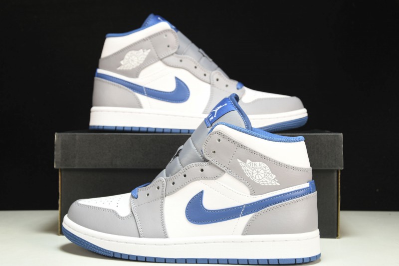 Jordan 1 Mid True Blue