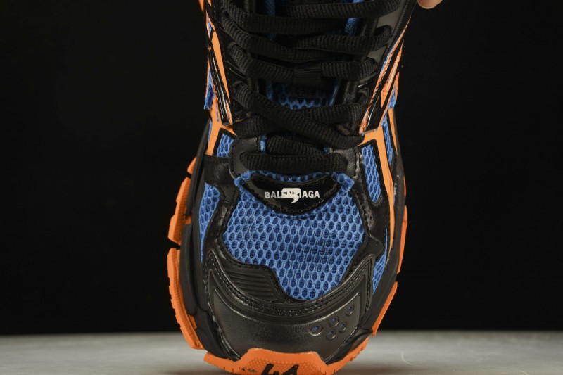 Balenciaga Runner Sneaker Blue Orange