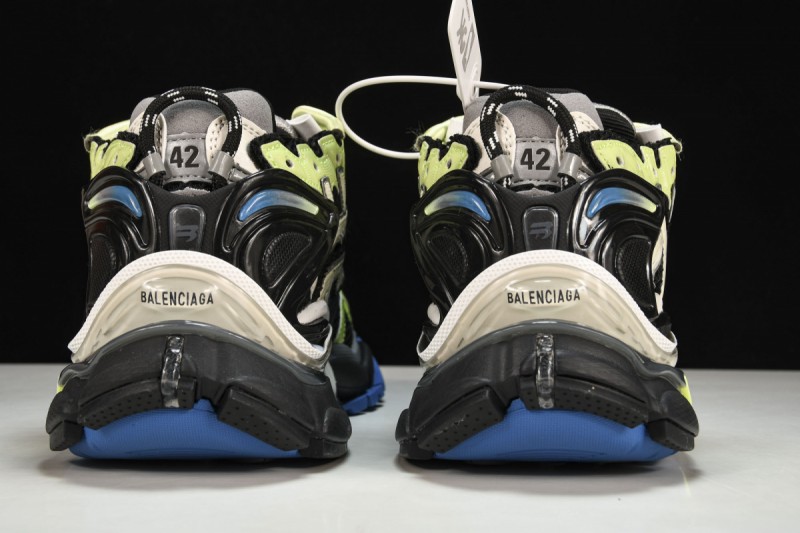 Balenciaga Runner Sneaker Black/Blue/Green