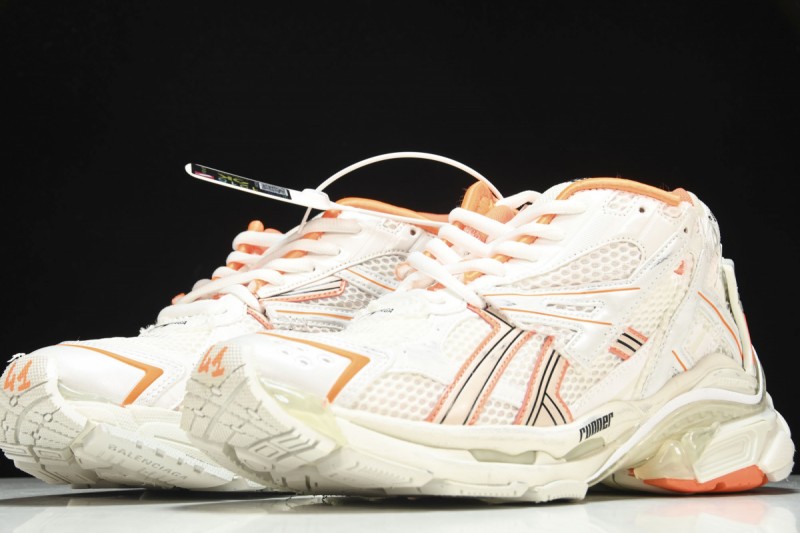 Balenciaga Runner Sneaker White/Orange