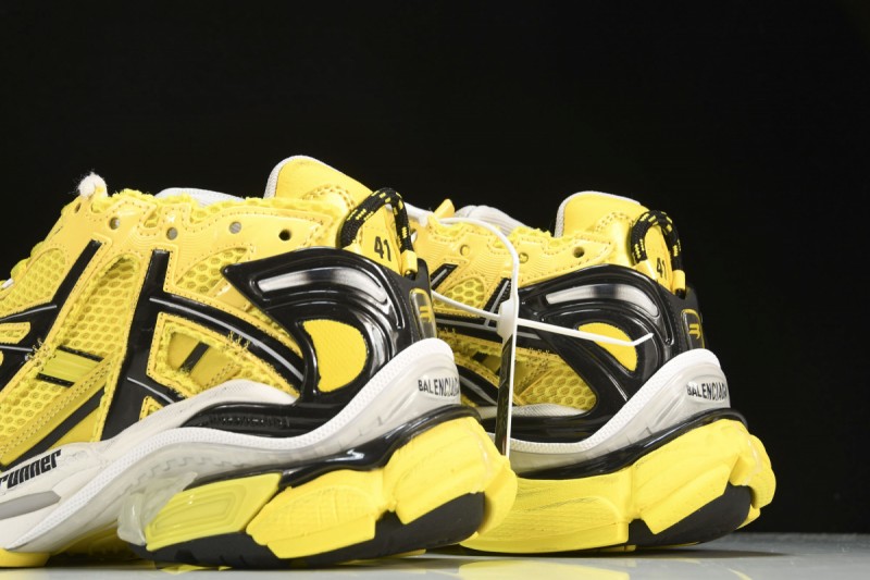 Balenciaga Runner Sneaker Black/Yellow