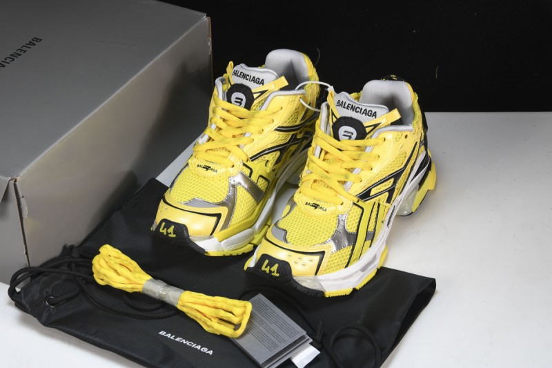 Balenciaga Runner Sneaker Black/Yellow