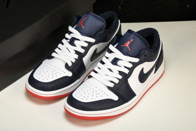 Jordan 1 Low Obsidian Ember Glow