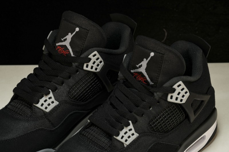 Jordan 4 Retro SE Black Canvas