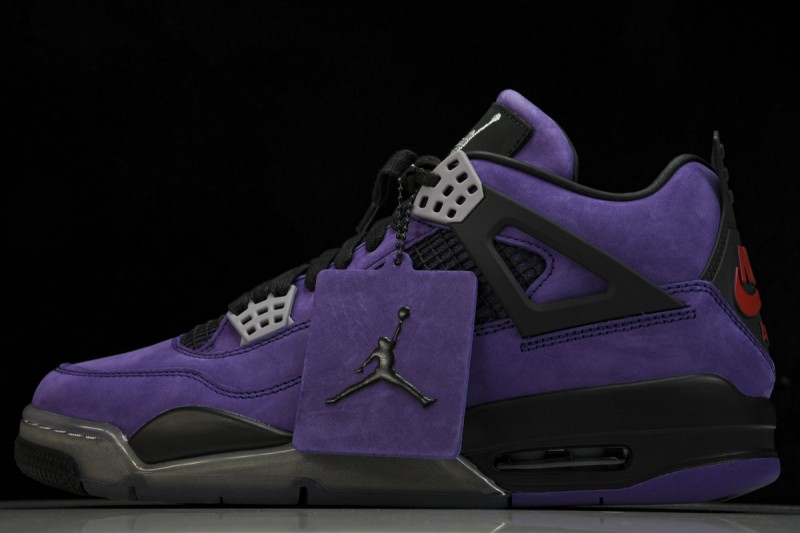 Jordan 4 Retro Travis Scott Purple