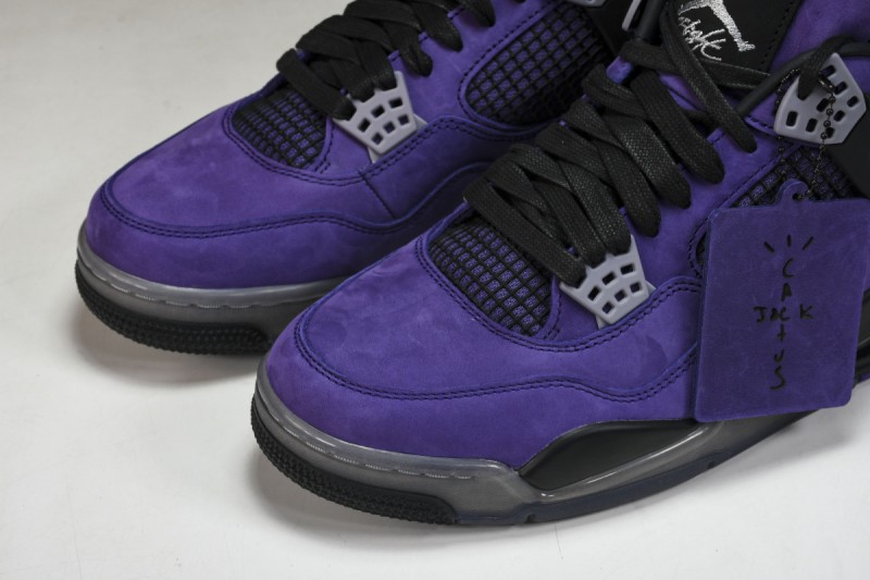 Jordan 4 Retro Travis Scott Purple