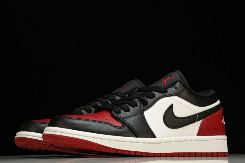 Jordan 1 Low Bred Toe 2.0