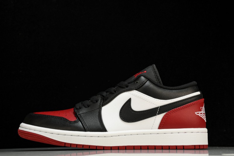 Jordan 1 Low Bred Toe 2.0