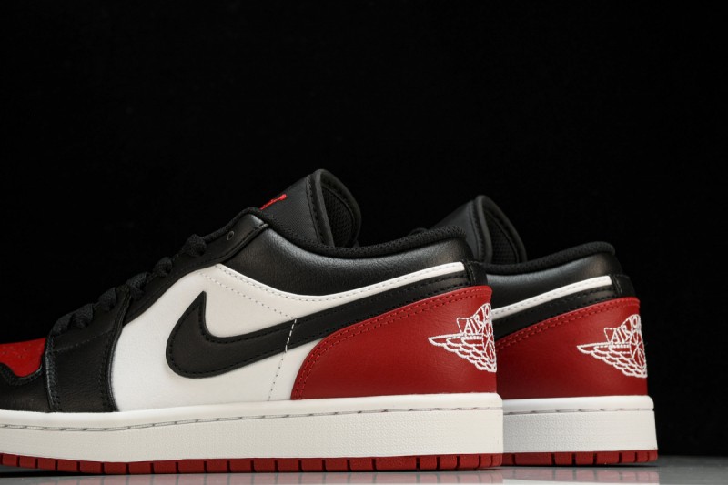 Jordan 1 Low Bred Toe 2.0