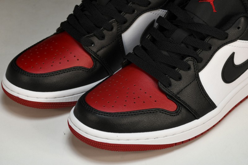 Jordan 1 Low Bred Toe 2.0