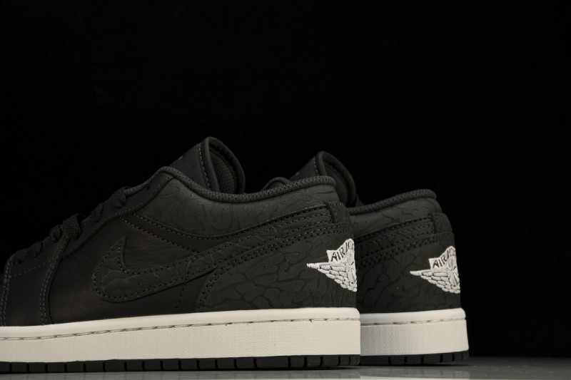 Jordan 1 Low SE Black Elephant