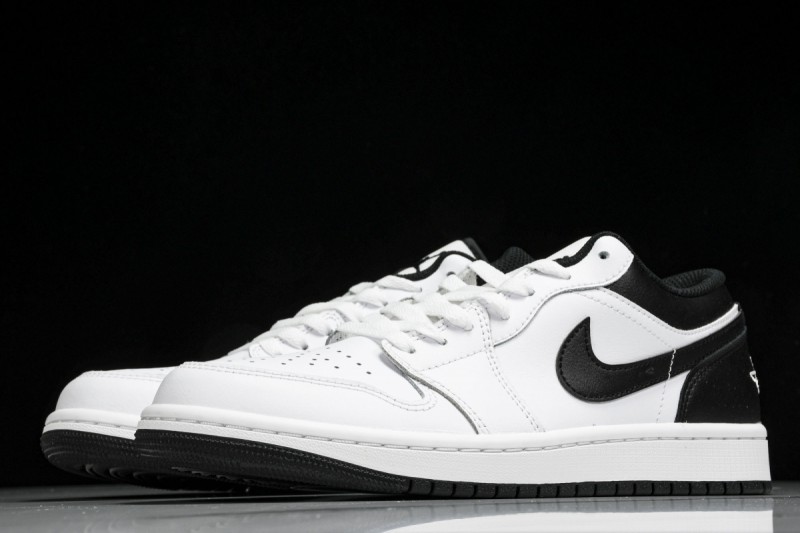 Jordan 1 Low White Black