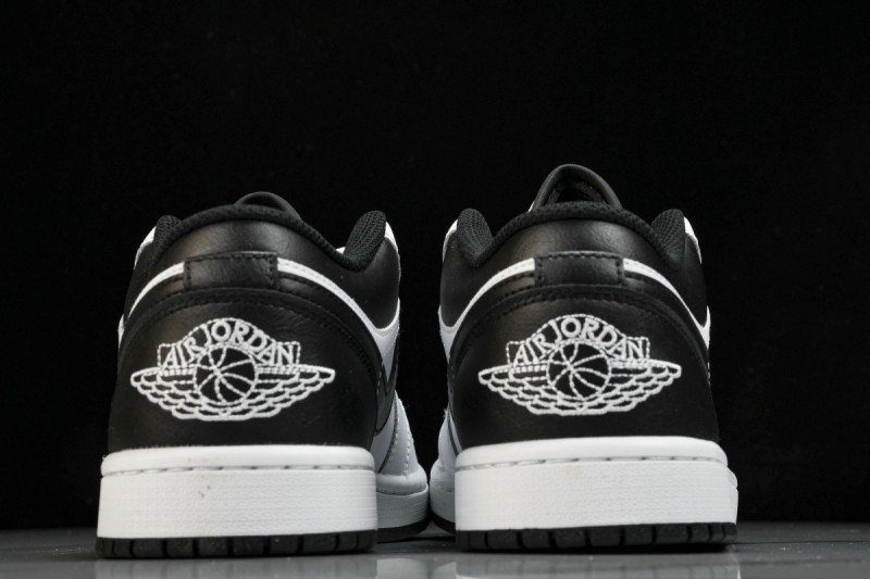 Jordan 1 Low White Black