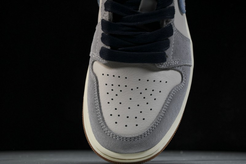 Jordan 1 Low SE Phantom Repaired Denim Swoosh