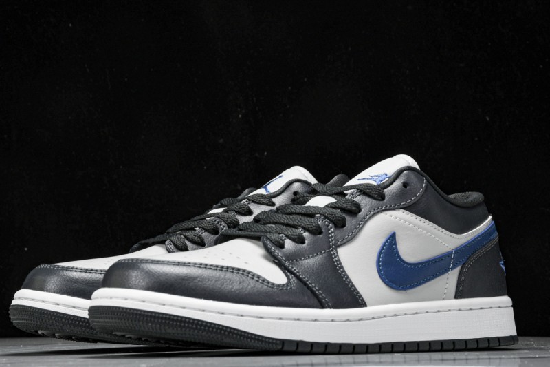 Jordan 1 Low Anthracite Industrial Blue