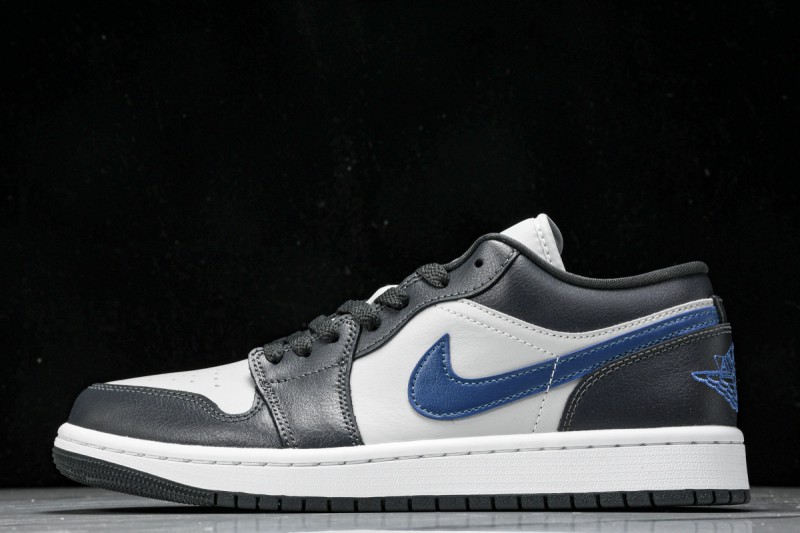 Jordan 1 Low Anthracite Industrial Blue