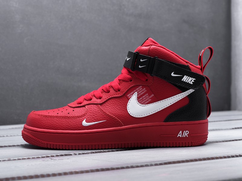 Nike Air Force 1 07 Mid LV8 Red