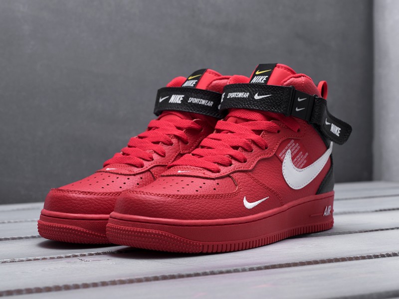 Nike Air Force 1 07 Mid LV8 Red